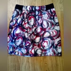 🍀Simply Vera abstract Patterned Women's Skirt